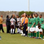 Devonshire Cougars vs Dandy Town Hornets  Friendship Final Football Bermuda, January 1 2013 (1)