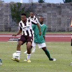 Devonshire Cougars vs Dandy Town Hornets  Friendship Final Football Bermuda, January 1 2013 (14)