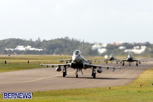 RAF Military Aircraft Jets Depart Bermuda LF Wade International Airport, January 23 2013 (8)