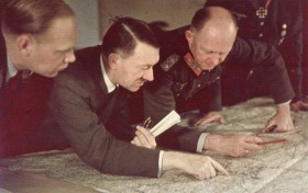 Adolf Hitler map