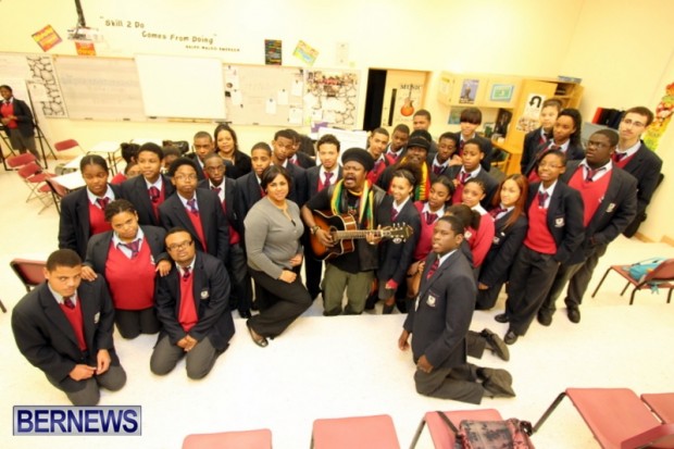 Luciano and Mikey General visit CedarBridge Academy Bermuda, February 1 2013 (18)