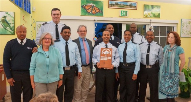 Presidents Award Central Community Action Team Bermuda Police Service