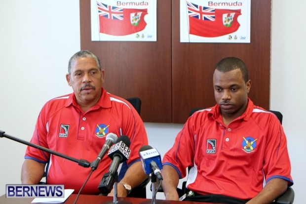Arnold Manders Stephen Outerbridge Bermuda Cricket March 14 2013