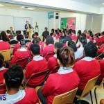 UK Minister Mark Simmonds Visits Youth Parliamentarians at CedarBridge Academy, Bermuda April 26 2013-5