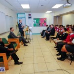 UK Minister Mark Simmonds Visits Youth Parliamentarians at CedarBridge Academy, Bermuda April 26 2013-7