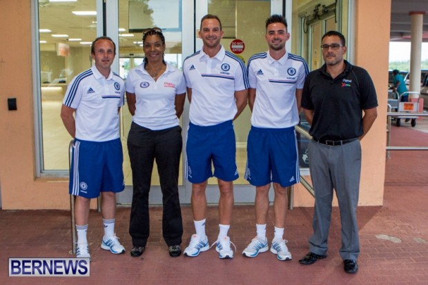 Digicel Bermuda Chelsea FC Coaches, August 29 2013-1-3