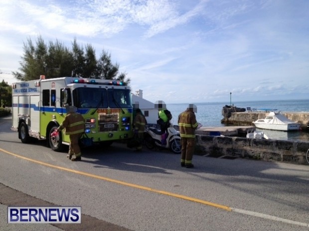 Bike Accident Bermuda, September 25 2013 (1)