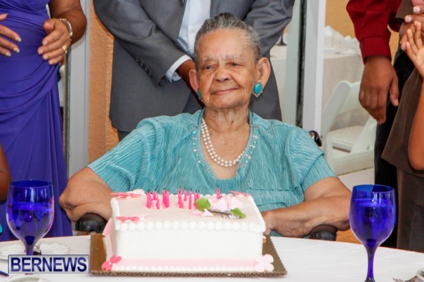 Marion Lemond100th Birthday Party Bermuda, September 21, 2013-11