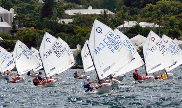 Fleet downwind