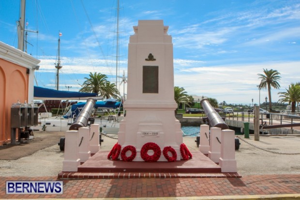 Remembrance Day Observed in St George's  Bermuda,November 7 2013-35