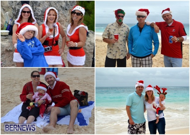 2013 Christmas Bermuda Elbow Beach collage