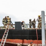 Boat Fire Bermuda, January 4 2014-22