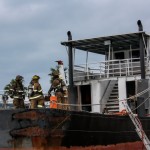 Boat Fire Bermuda, January 4 2014-4