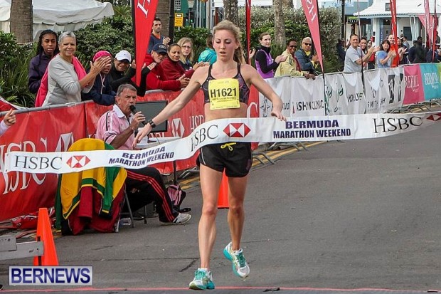 Lauren Hagans Bermuda Marathon Weekend Half & Full Marathon, January 19 2014-4