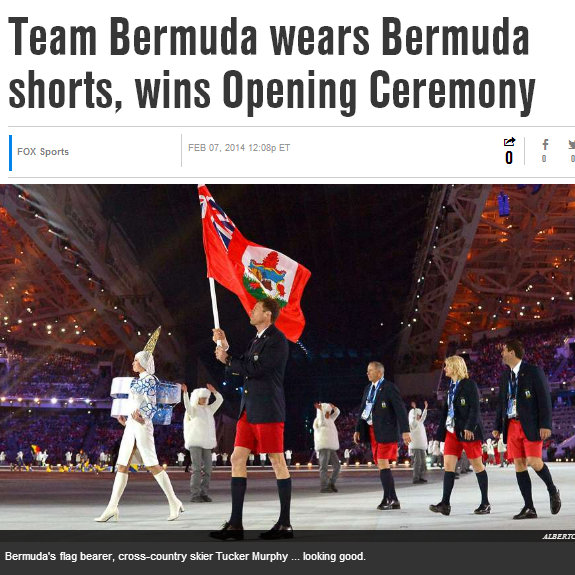 Bermuda "Wins" Olympic Opening Ceremony Bernews