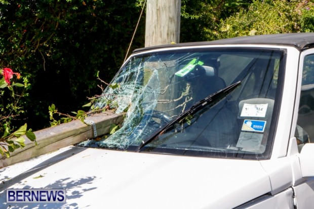 Car Accident Bermuda, April 19 2014-3