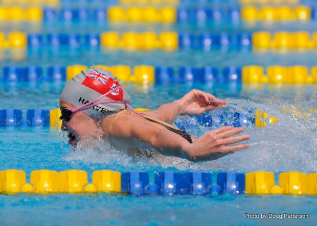Emma Harvey Bermuda swimmer 2014