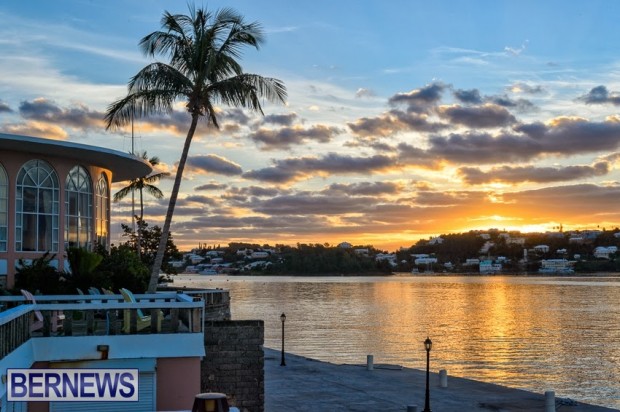 Hamilton Princess Bermuda sunset