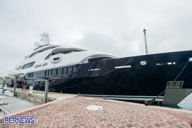 marth ann super yacht in Bermuda 2014