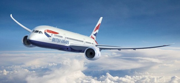 BA british airways airline plane generic