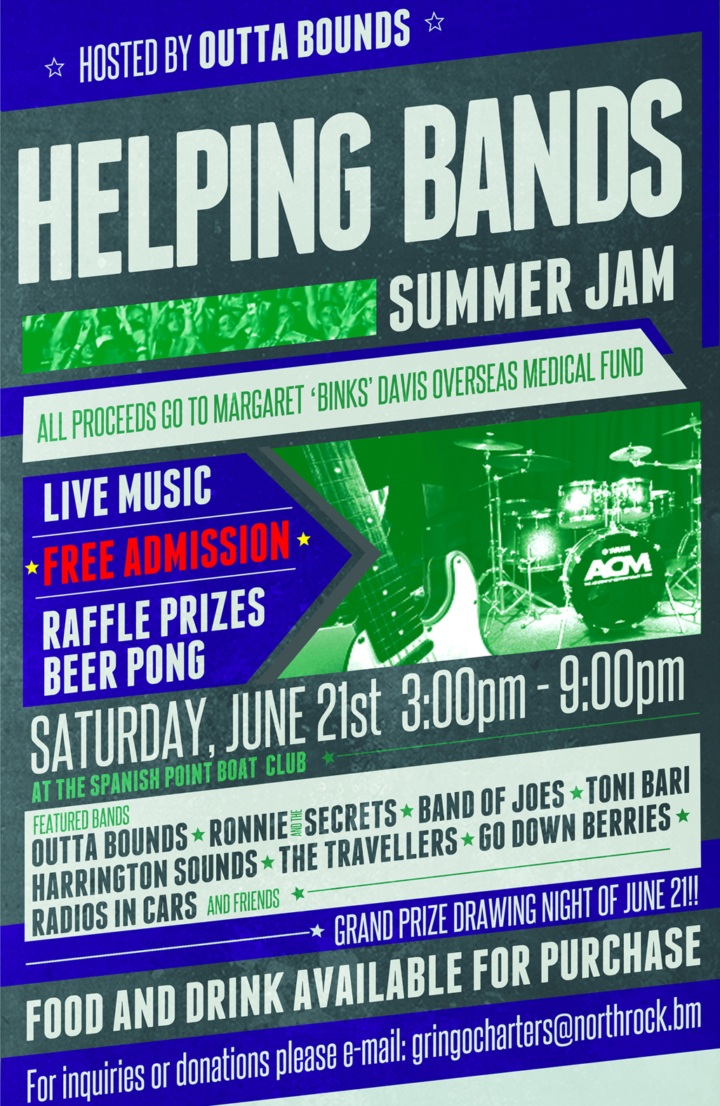 Helping Bands Summer Jam On June 21st Bernews