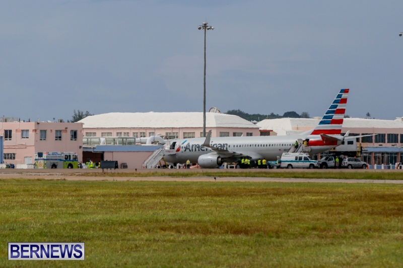 American Airlines Plane Diversion Bermuda Airport, August 12 2014-2