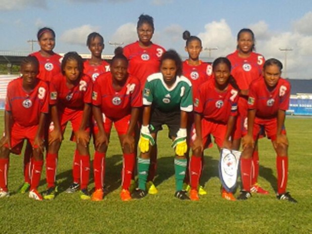 bermuda u15 girls football team aug 14