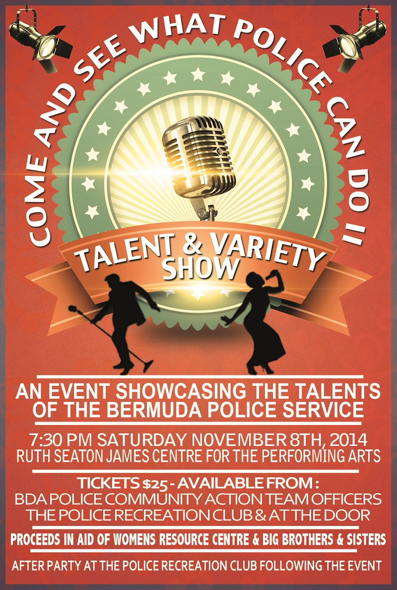 2014 BPS Talent Show Poster