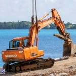 Excavator Removed From Airport Dump Waters Bermuda, October 7 2014-12