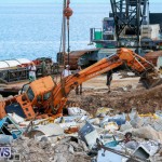 Excavator Removed From Airport Dump Waters Bermuda, October 7 2014-5