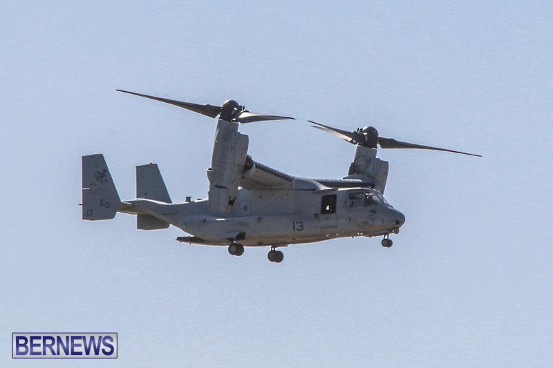 Marines Osprey Aircraft Bermuda, October 24 2014 (1)