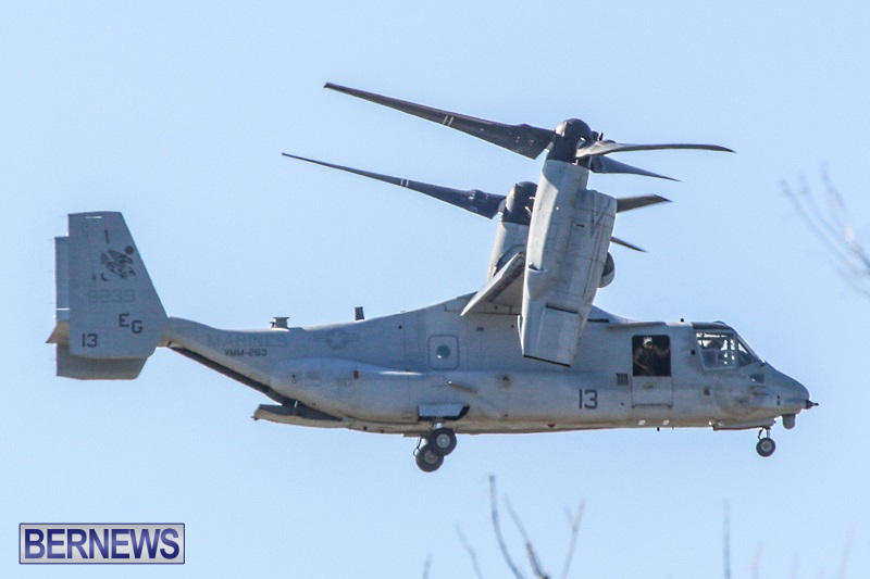 Marines Osprey Aircraft Bermuda, October 24 2014 (2)
