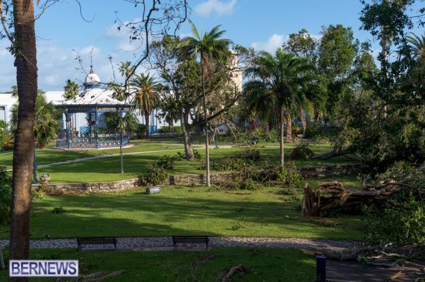 Victoria Park Bermuda after Storm Fay 2014 (8)