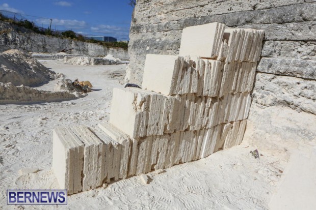 Bermuda Roof Slate Stone Quarry Cutting, November 4 2014-6