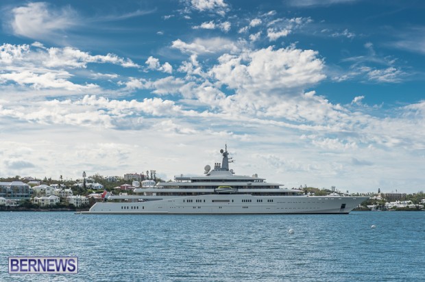 eclipse mega yacht bermuda 2014