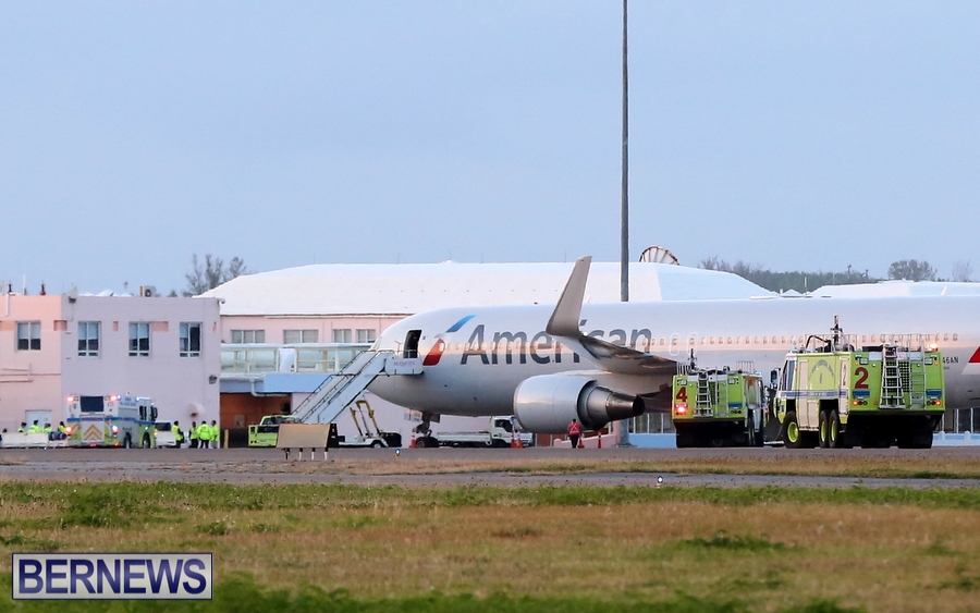 AA plane at terminal dec 2014