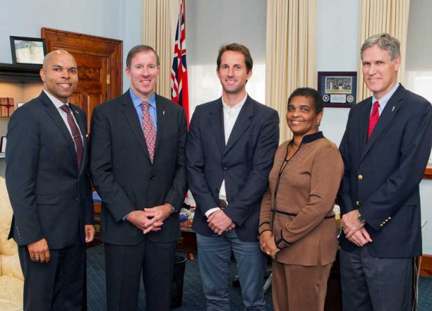 Premier with Sir Ben and Cabinet members