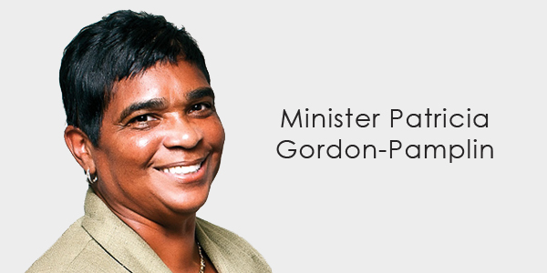 Minister Patricia Gordon-Pamplin banner