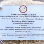 Rev Conway Simmons AME Prayer Garden Dedication Bermuda, February 28 2015-19