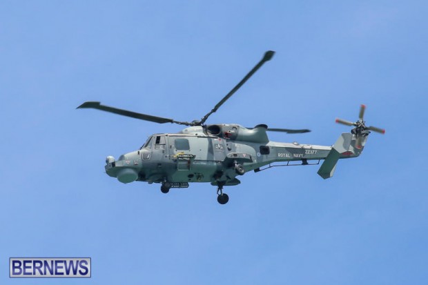 Royal Navy Helicopter Bermuda, April 15 2015-2