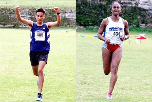 Soon to be married couple Jose Miranda and Tamika Williams are the 2015 Sir Stanley Burgess 5K Male and Female Champions