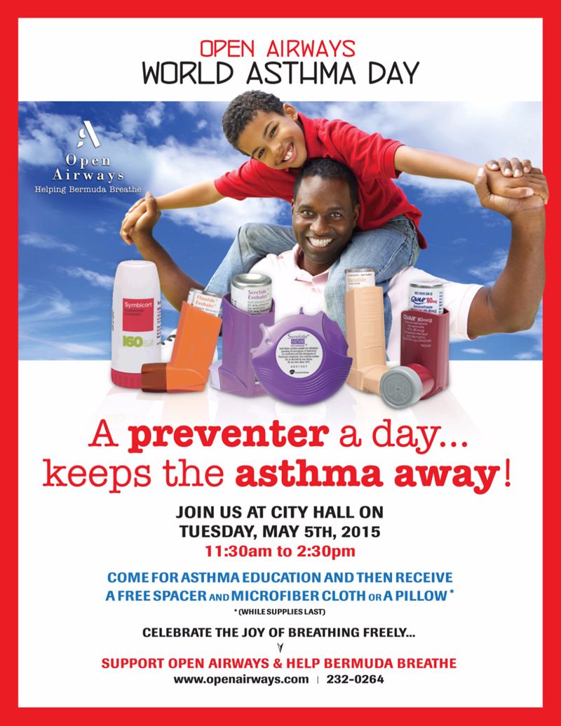 WAD world asthma day poster