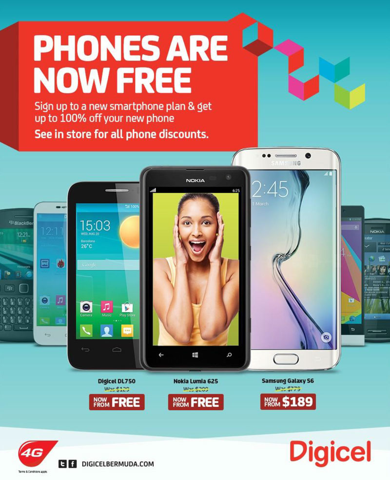 Postpaid Digicel Offer Phone Price Reductions Bernews