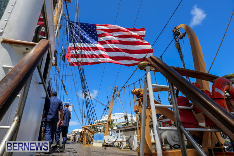 US-Coast-Guard-Tall-Ship-Eagle-In-Bermuda-July-4-2015-12