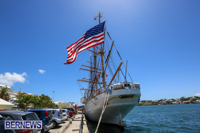 US-Coast-Guard-Tall-Ship-Eagle-In-Bermuda-July-4-2015-41