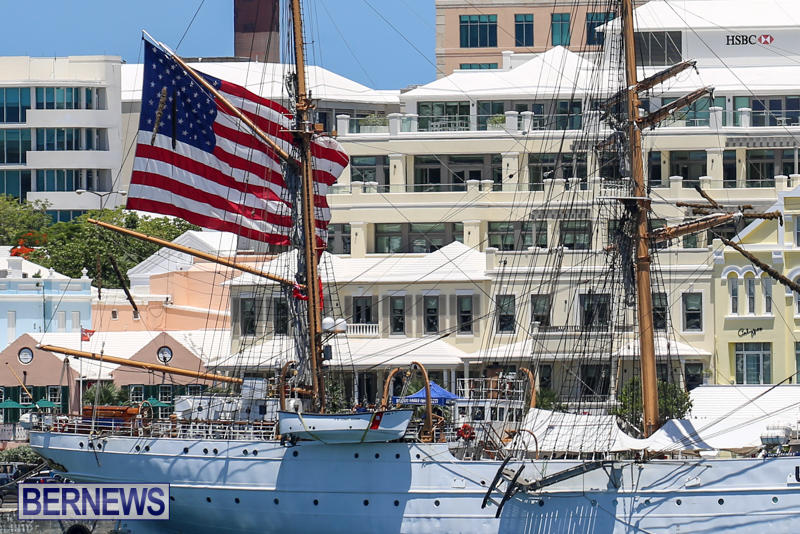 US-Coast-Guard-Tall-Ship-Eagle-In-Bermuda-July-4-2015-46