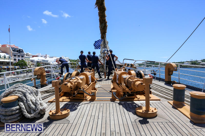 US-Coast-Guard-Tall-Ship-Eagle-In-Bermuda-July-4-2015-7