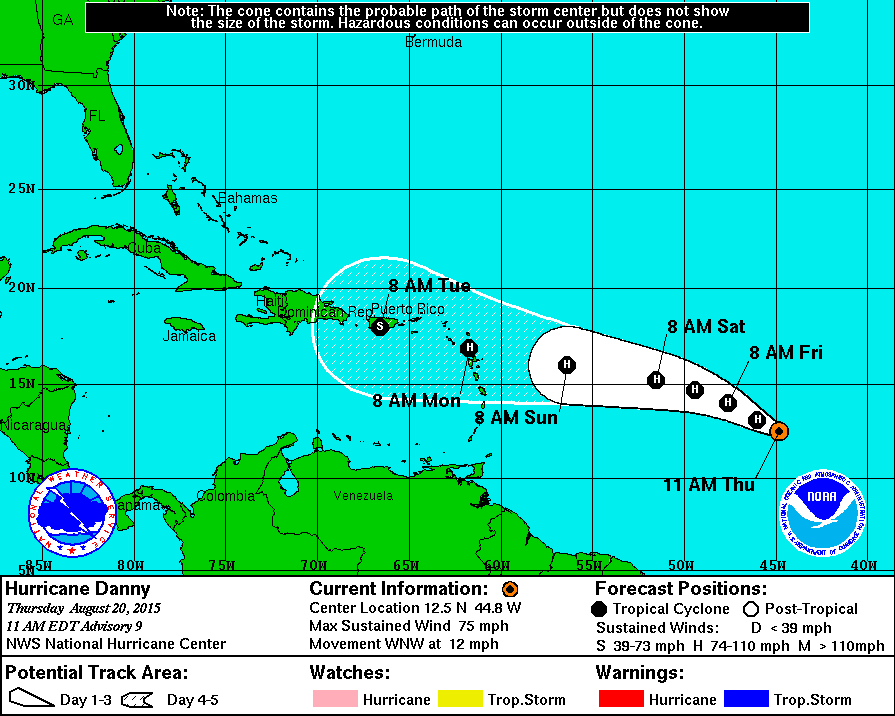 recent hurricanes 2015