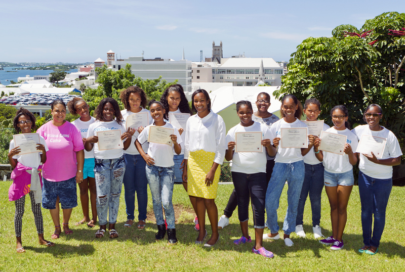 Teen Services held a completion ceremony Bermuda September 8 2015 (3)
