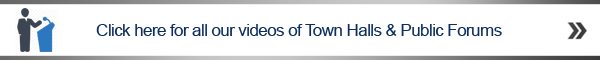 click here banner Town Halls and Public Forums